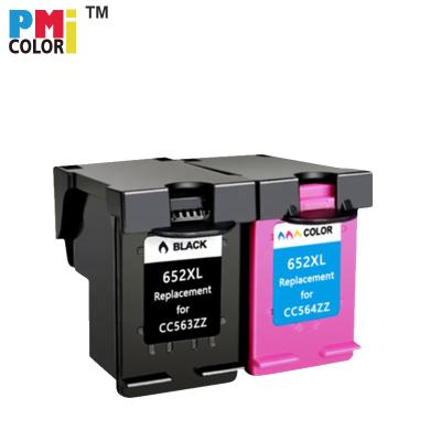 China Remanufactured Remanufactured Ink Cartridge for HP 652XL (F6V25A/F6V24A) for sale