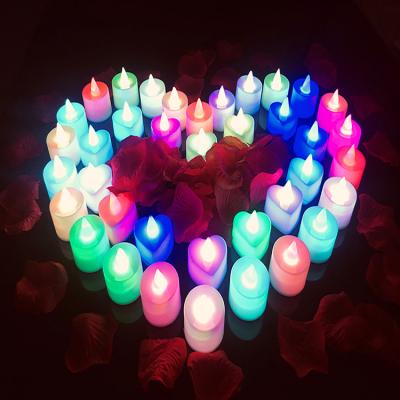 China PC Valentine's Day Decoration Led Gifts Wholesale Electronic Led Candles for sale