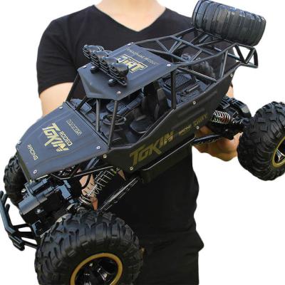 China Electric car model Oversized alloy four-wheelradio control four-wheelradio control children's toy vehicle off-road toys car for sale