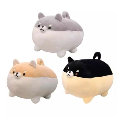 China stuffed & Plush Christmas Gift For Kids Cute Plush Toy Stuffed Soft Animal Corgi Chai Pillow Dog Kawaii Valentine Present New 40/50cm Shiba Inu for sale