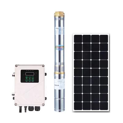 China Other Kepeida 3DSP4.0/125-D110/1000 3Inch 4m3/h 125m High Quality DC 110V Solar Power Brushless Submersible Water Pump For Irrigation for sale