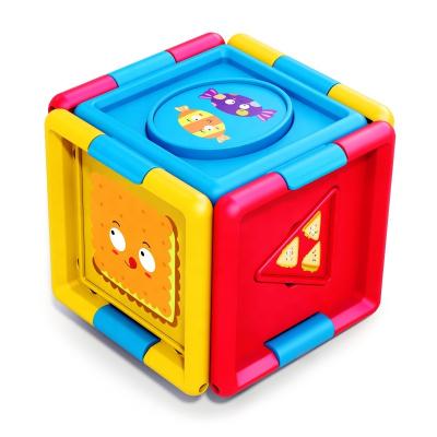 China Educational logic cube toys child life 2 years old educational cube baby supplier A7990 in toys for sale