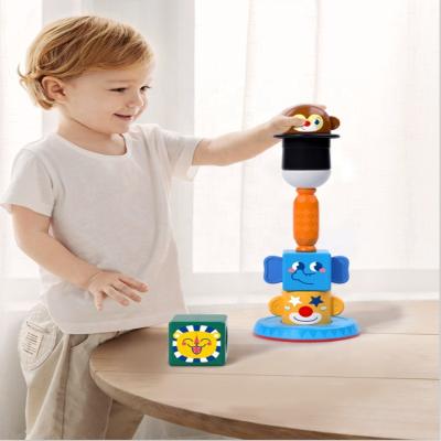 China Circus Stacking Tower Jrouets Kids Learning Educational Toys Educational Toys 2022 E7981 for sale