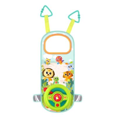 China Baby Car Games Steering Wheel Motor Skills Car Seat Educational Fine Toys For Babies E993 for sale