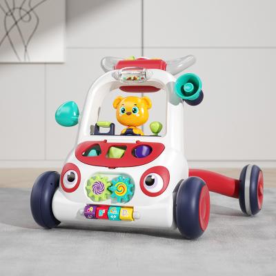 China RTS Cartoon Musical Design Walker Toys For Babies Toy Baby Favorit Baby Walker Tooky Educational Toy for sale