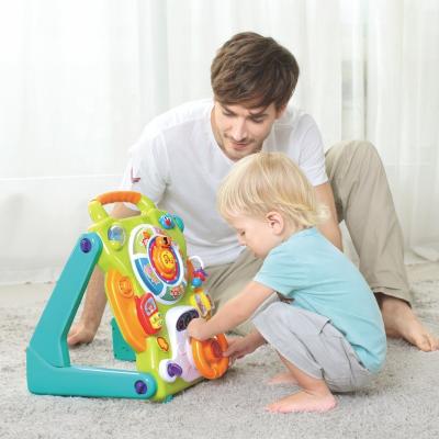 China Baby Activity Board Walker Toys Educational Learn Baby Musical Convertible Activity Board for sale