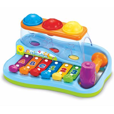 China Sound N Play Music Center Baby Musical Instrument Piano Educational Toys For Baby Educational With Hammer for sale