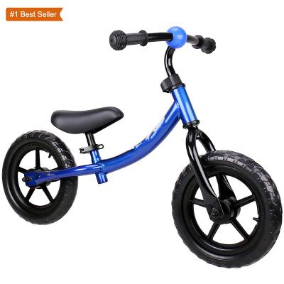 China Istaride Rennen Fiets Steel Balance Bike 12 Inch For Kids Velo Toddler Toddler Bicycle Push Bike For Kids for sale