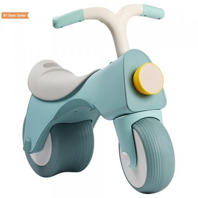 China Steel Istaride No Pedal Kids Bike Basikal Berlari For Kids PU Bicycle Rowing Machine Bez Pedafow Toddler Plastic Balance Bike for sale