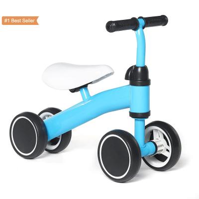 China Istaride Steel 4 Wheel Balance Bicycle Studying Basikal Berlari Push Bike For Toddler Kids Children Birthday Toys Kids Tricycles for sale