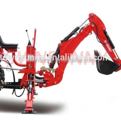 China New 3 point hitch backhoe tractor with CE for sale for sale