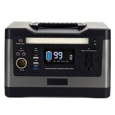 China Fast Load Support High Capacity Power Station Portable Solar Generator for sale