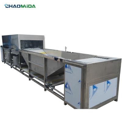 China Hotels Ultrasonic cleaning line Metal electronic hardware cleaning for sale