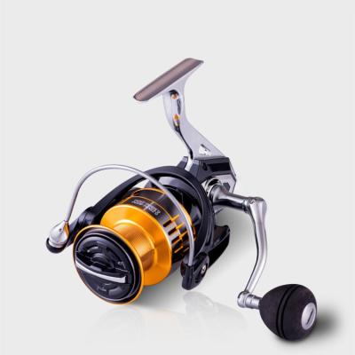 China Saltwater Fishing Fishing 2021 Brine Metal Spinning Reel Sets And 2000-7000 Series Fishing Reels for sale