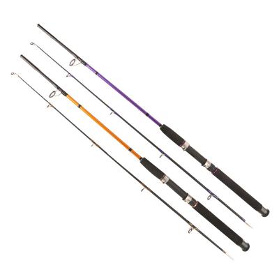 China Factory wholesale 1.2m- 2.7m fiberglass fishing rod light super tough hard baitcasting rod for sale