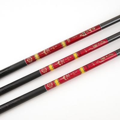 China Super Hard Carp Fiber Carbon Fishing Rod 3.6-7.2m Telescopic High Quality Taiwan High Carbon Fishing Rod for sale