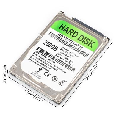 China Hdd hdd 2. 5-inch PC Sata III hard drive 320gb 500gb 120gb 80gb 160gb 250gb 1tb 2tb home computer accessories built-in hard drive for sale