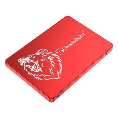 China Red GJS09 Solid State Drive SSD Desktop PC 120GB 240GB 2.5 Inch SATA HDD HD Notebook 960GB Integrated Solid State Drive for sale