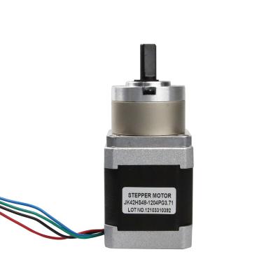 China 1.8degree JK42HS hybrid gearbox stepping motor/42mm CE, ISO, ROHS JK42HS-1204PG26.8 for sale