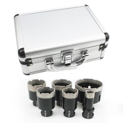 China Hot Sale MASONRY Diamond Drill Bit Set For GlassTileMarble. Diamond Hole Saw Kit for sale