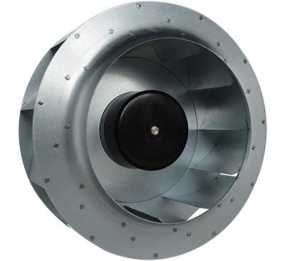 China Metal EC AC Centrifugal Fan Backward Curved External Rotor Motor Brushless 140 230V for sale