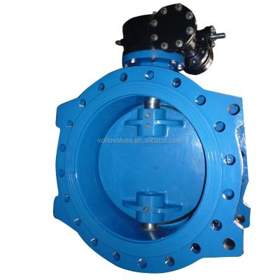 China General Double Flange Triple Offset Butterfly Valve for sale