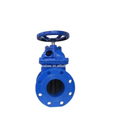 China 2CR13 General Flange Stem PN16 Brass Body Ductile Non-rising Brass Bolt Gate Valve For Water Treatment for sale