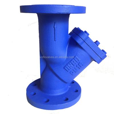 China General Iron ANSI125 / ANSI 150 Flange End Malleable Y-Strainer for sale