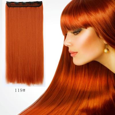 China Straight IN CLIP Double Drawn Thick Hair 60M 120G Shape Invisible Wire Hair Extensions Halo Hair Extensions for sale