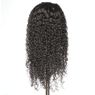 China Curly Kinky Curly T Lace Wigs Cuticle Aligned Kinky Curly Virgin Human Hair Wigs Hairpieces 10-32Inch for sale