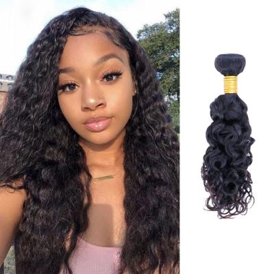 China Wholesale Natural Water Wave Water Wave Hair Mix Bundles Remy Hair Good Quality Water Wave for sale