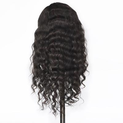 China Loose Deep Lace Closure 13x6 Wigs Cuticle Aligned Virgin Hair Wigs Virgin Hair Wigs Loose Hair 14-38Inch Deep for sale