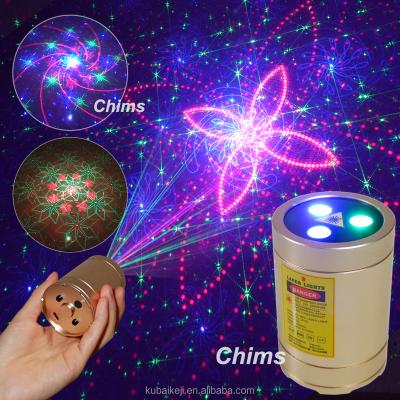 China refillable & Wireless Portable RGB Mini Laser Party Lighting for Nightclub Stage Show Christmas Indoor Decorative for sale