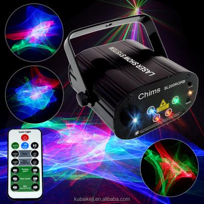 China remote control & Multifunctional DJ Laser Light Show Aurora RGRB Stage Lighting Sound-Activated For Disco DJ KTV Party Gig Decor Home Wall for sale