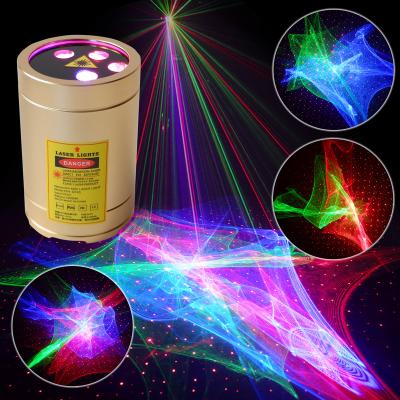 China refillable & Aurora Stars Wireless RGB Party Laser Light Show Outdoor Lights Battery Operated for Garden Yard Music Bar Christmas LED Disco for sale