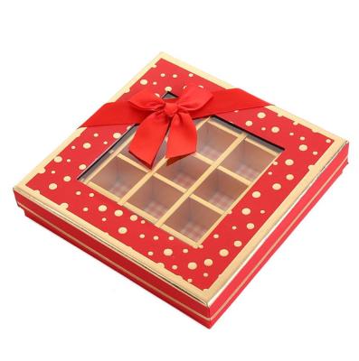 China Handmade Custom Luxury Retail Packaging Praline 25 Chocolate Gift Boxes / Chocolate Packaging Boxes for sale