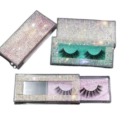 China Handmade Sparkle Instant Eyelash Extension Packaging Box With Private Label Eyelash Box for sale