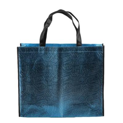 China Recyclable High Quality Free Design Promotion Nonwoven Shopping Bag for sale