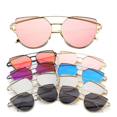 China Fashion Sunglasses The Designer Oversized Cat Eye Sunglasses Women Shade Sun Glasses 2020 for sale