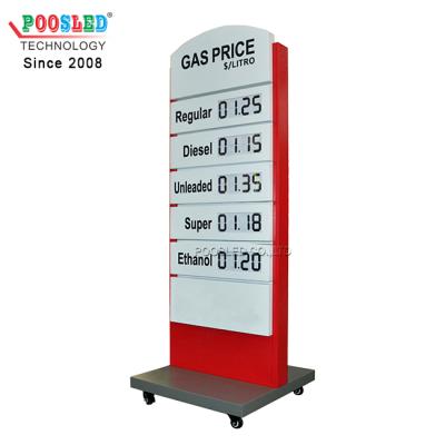 China Gas Station Led Gas Station Price Display Waterproof Gas Signs Prices Gas Station Led Standing Signs Oil Price Sign for sale