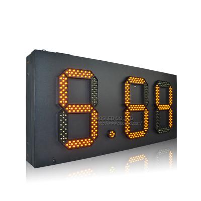 China Gas station hot sale 7 segment digits LED gas price sign TUV. gs. waterproof intertek/IP53 LED gas price sign wholesale to europe directly for sale