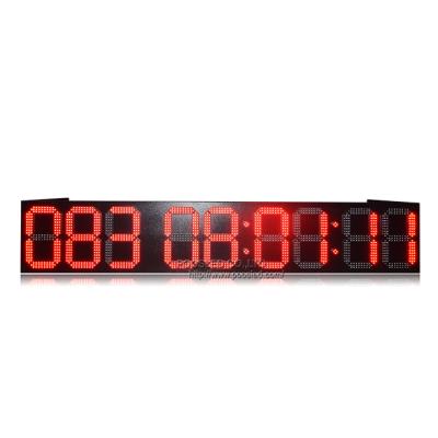 China Railway station led timer clock screen led timer countdown screen led timer controller for sale