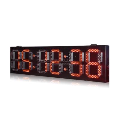 China Subway station led digit countdown board\digital wall led countdown timer\days countdown timer for sale