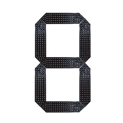 China Gas Station 24 Inch Hot Sales Led Digit Display Custom Large 7 Segment for sale