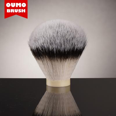 China OUMO Shaving Brush BRUSH - Factory Direct Supply Low MOQ 3 Color Synthetic Hair Knot Shaving Brush Knot New for sale