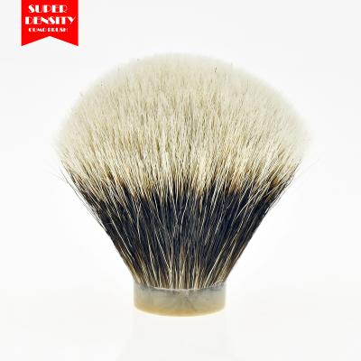 China OUMO Shaving Brush BRUSH - Manchuria Two Bands Finest Knot Gel Super High Density Tip for sale