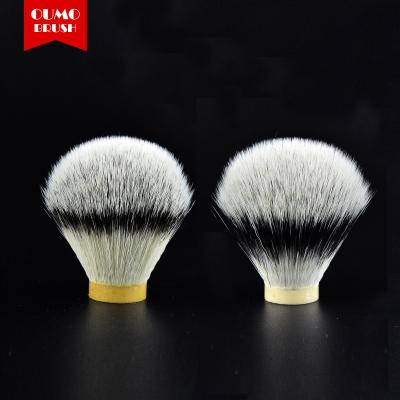 China OUMO Shaving Brush BRUSH - High Quality Synthetic Hair Three-color Shaving Brush Knot for sale