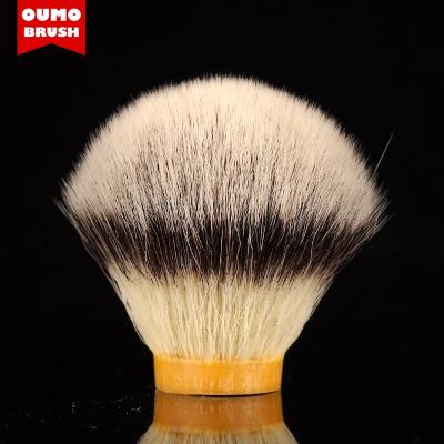 China Fifth Generation Synthetic Fiber Brush-Wholesale OUMO Shaving Brush Knot G5 Replace To Harse Hair High Quality For Man Shaving Brush for sale