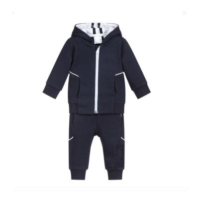 China Wholesale Casual Print Patterns Colorblock Boys Winter Tracksuits For Kids for sale