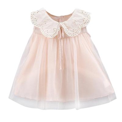 China 2021 Princess Dress 2021 Hot Selling Breathable Baby Girl's Birthday Dress Embroidered Party Dress for sale